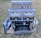 Frymaster Double Fryer Model   Fplhd265gnc  Natural Gas  Filtration  Xtra Clean 