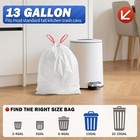 Winner Trash Bags 13 Gallon  20 Count Drawstring Tall Kitchen Garbage Bags