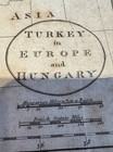 Rare  1802 William Darton Antique Map Of Turkey In Europe And Hungary
