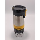 Keurig Contigo Autoseal Stainless Steel Travel Mug Silver Black Yellow 14oz