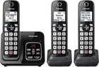 Panasonic Kx-tgd833m Cordless Phone 3 Handsets Answering Machine Call Block New