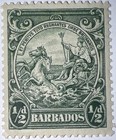 Travelstamps 1938-47 Barbados Stamps Scott  193 Seal Of The Colony Mint  Mogh