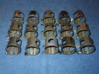 Lot Of 15 Vintage Bb Clarinet Ligatures - Some Are Solid German Nickel Silver