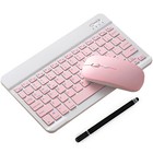 Wireless Bluetooth Keyboard Mouse Combo Set For Iphone Ipad Tablet Laptop Pc