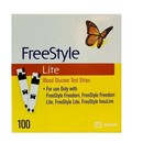 Freestyles Lites Blood Glucose Diabetic Test Strips 100ct Exp 1-2028