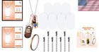 Set Of 7 Customizable Aluminum Sublimation Dog Tags With Chains For Diy Crafting