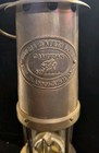 Antique Brass Miners Lamp W r clanny   Sir H  Davy
