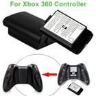 4 X Aa Battery Back Cover Case Shell Pack For Xbox 360 Wireless Controller Black