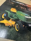 1987 John Deere Garden Tractor 240 260 265 285 316 318 322 420 Sales Brochure