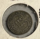 1st Year   1851 United States 3 C Three-cent 75  Silver Piece  trime    Key Date