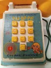 Fisher Price Pop-up Pal Chime Phone Vintage 1960s  150