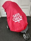 Baby Jogger City Mini Single Stroller Orange With Cup Holder And Gate Check Bag