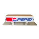 Vintage Pepsi Fountain Topper Light Up Sign 1990 s Never Used With Box
