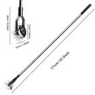 67 Inch Wheel Rotary Lawn Edger-edger Lawn Tool With Adjustable Stainless Steel