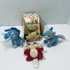 2004 Vintage Neopets Mcdonalds  bk Mini Plush Lot Of 4 Toys Stuffed Minis