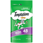 2 Pack Temptations Classic Seafood Medley Flavor Crunchy And Soft Treats Cat 48 