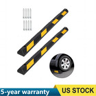 2 Pack 72  Rubber Parking Block Curb Parking Lot Stopper Garage Floor Stopper