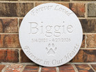 Dog Or Cat Grave Marker - Headstone Garden Composite Stone Plaque Pet Loss Gift