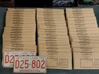 1975 Collector Car Minnesota License Plate Matched Pair Dealer Plates Yom Use