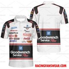 Dale Earnhardt Nascar Racing 2001 Hawaiian Shirt- Polo Shirts