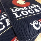 2 Pack Coors Light Rubber Counter Mat 20 75    X 16 75    New