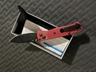 Benchmade Bugout 535 Folding Knife     Cpm-s30v Steel  Red Handle   New With Box