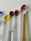 1930   s 40s Glass Advertising Stir Swizzle Sticks Stirrers Lot Of New York Lot 34