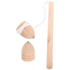  Wooden Spinning Top Toy Old Fashioned Toys Gyro For Kids Child Tops Traditional