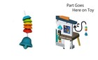 Fisher Price Laugh N Learn Ultimate Playhouse Replacement Parts Windchime Htw98