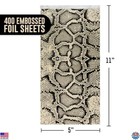 Colortrak Python Pop-up Foil Dispenser - 400 Pre-cut 5 x11  Hair Coloring Sheets