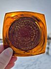 Vintage 8 Piece Lucite Coaster Set And Stand  