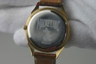 Vintage Disney Gold Face Mickey Mouse Watch By Mickey Inc
