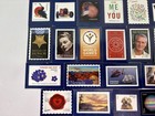 Lot Of 35 Usps Promotional Stamp Magnets Various Themes
