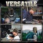 Camouflage Welding Cap 7-1 4   Heat-resistant Reversible Durable