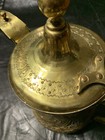 Large Vintage Solid Brass Arabic Turkish Coffee Dallah Tea Pot  -14 5    Tall