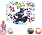 New Avengers Basketball Tub Toss 5pc Toy Hoop Set With Apple Scent Body Wash