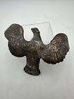 Heavy Antique Bronze American Eagle Architectural Weathervane Flag Pole Topper