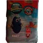 Huggies Little Swimmers Disposable Swimpants  Size Large  32  Lbs   17 Count