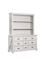 Oxford Baby Lexington Hutch  Heirloom White