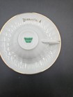 Vintage Disneyland Tinkerbell Cup   Saucer Walt Disney Productions Gold Trim 2   