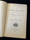Antique Medical Book  On Bedside Urine-testing  By Geo  Oliver  1885 Original 