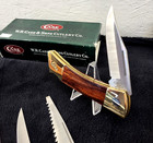 Case Xx 2008 Changer Rosewood Brass  W leather Sheath 000174 Usa