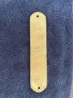 Screw Room Wall Plaque Boat Sign Solid Brass Nautical Beach House Decor 