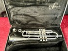 F  Schmidt  bach Stradivarius 37 Copy  Professional Silver Trumpet     