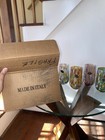 Murano-style Multi Confetti Tall Drinking Glasses Set Of 6
