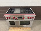 Wolf Df484cg - 48  Dual Fuel Range 4 Burners   Grill   Griddle Pro Stainless