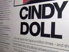 Cindy Doll Sunday Mirror Magazine 1-page Colour Article And Centre-pages Poster 
