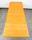 Mid Century Danish Modern Dining Table Kurt Ostervig Oak Drop Leaf Slagelse 94 