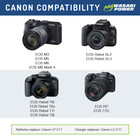 Wasabi Power Battery  2-pack  And Dual Charger For Canon Lp-e17
