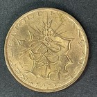 France 1975 10 Francs Map Metropolitan France To Modern Vtg World Foreign Coin
